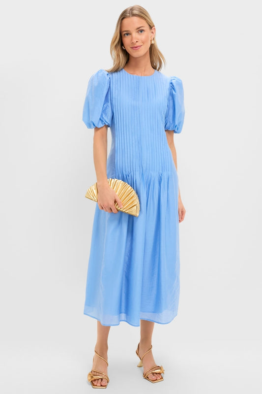 Cerulean Mere Midi Dress