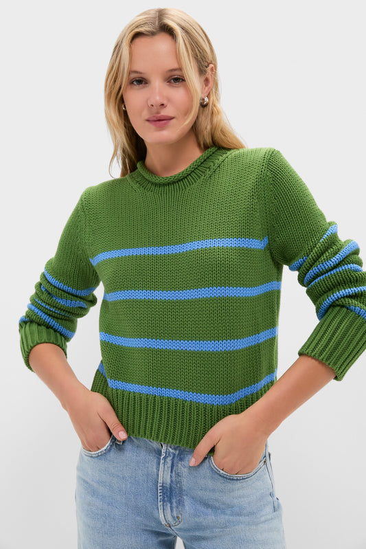 Cactus and Sky Mini Marina Sweater