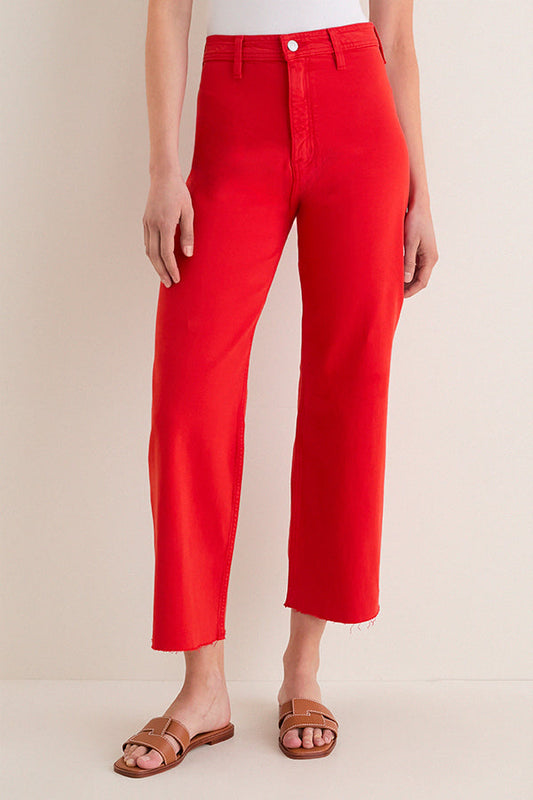 Chili High Rise Wide Leg Penny Crop