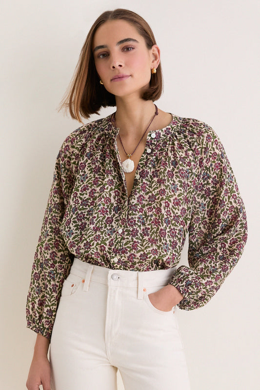 Calico Garden Sawyer Blouse