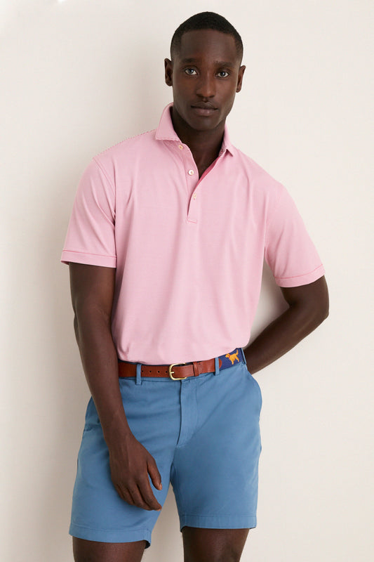 Chili Red Jubilee Performance Jersey Polo