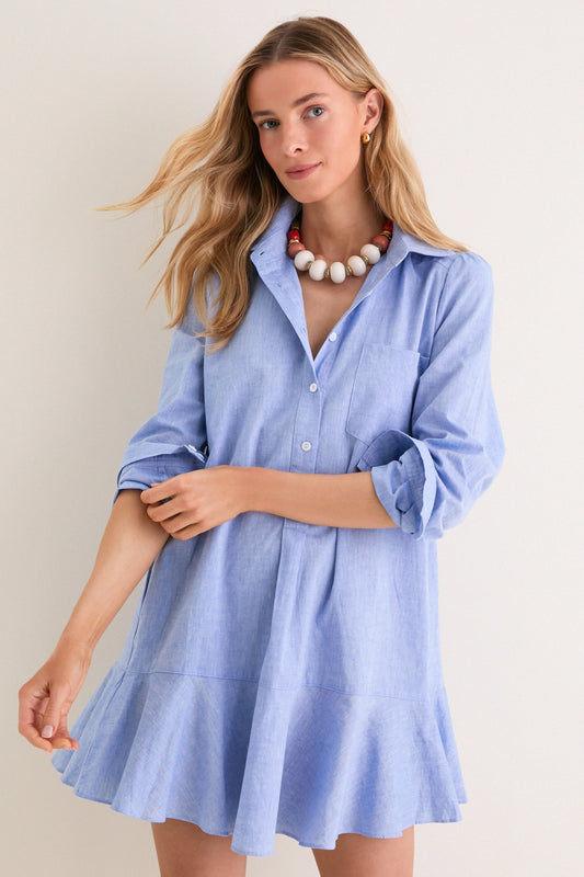 Chambray Callahan Shirt Dress
