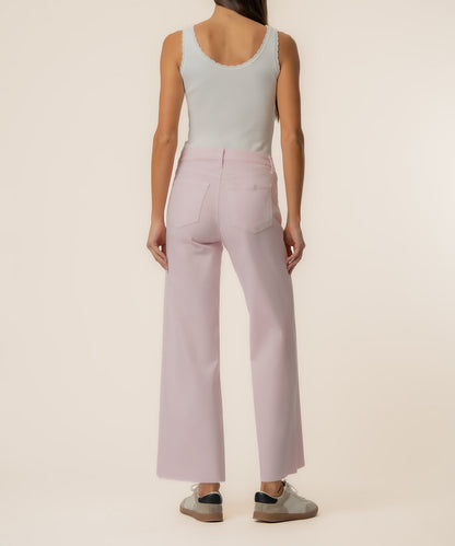 Meg High Rise Wide Leg, Petite in Princess