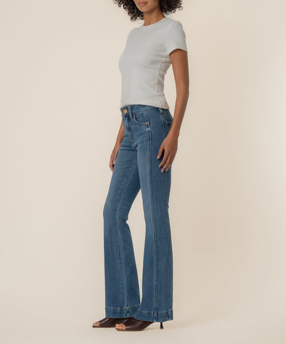 Natalie High Rise Bootcut, Petite in Alliance Wash
