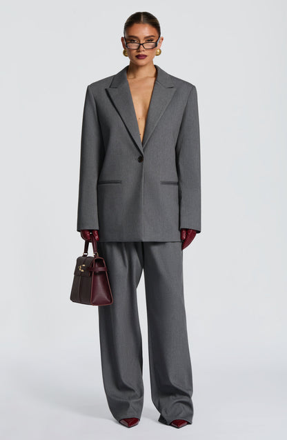 Kirsty Pants - Grey Marl