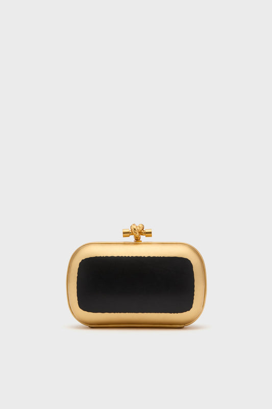 BOTTEGA VENETA Two Tone Knot Clutch