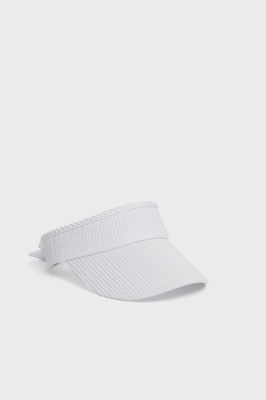 Chalk Swimmer Bow Tie Visor